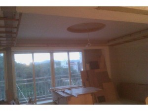 木工裝潢-圓形天花板