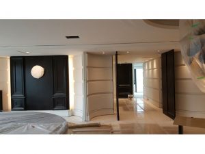 接待所裝潢－造型牆