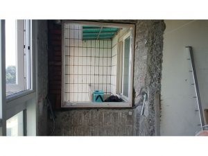 水泥工程－原有牆面拆除