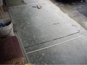 水泥工程－抿石子施工照片