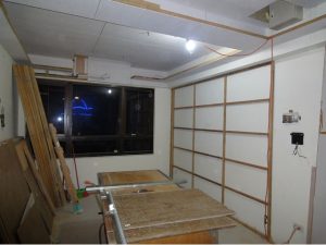 木工裝潢－矽酸鈣板隔間