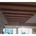 木工裝潢－格柵天花板１