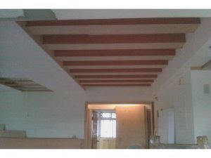 木工裝潢－格柵天花板