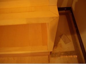 木工裝潢－美檜實木電視櫃