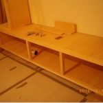 木工裝潢－美檜實木電視櫃１１