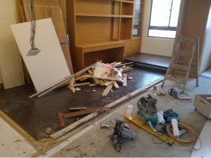 木工裝潢－書櫃修改